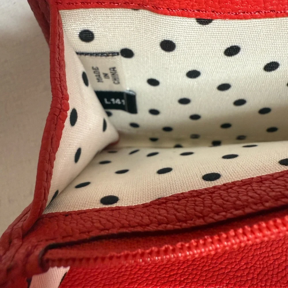 Kate Spade Silver and Red Detail